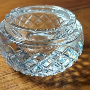 Waterford Crystal-Crafted in Ireland - Small Round Heavy Ashtray/Dish